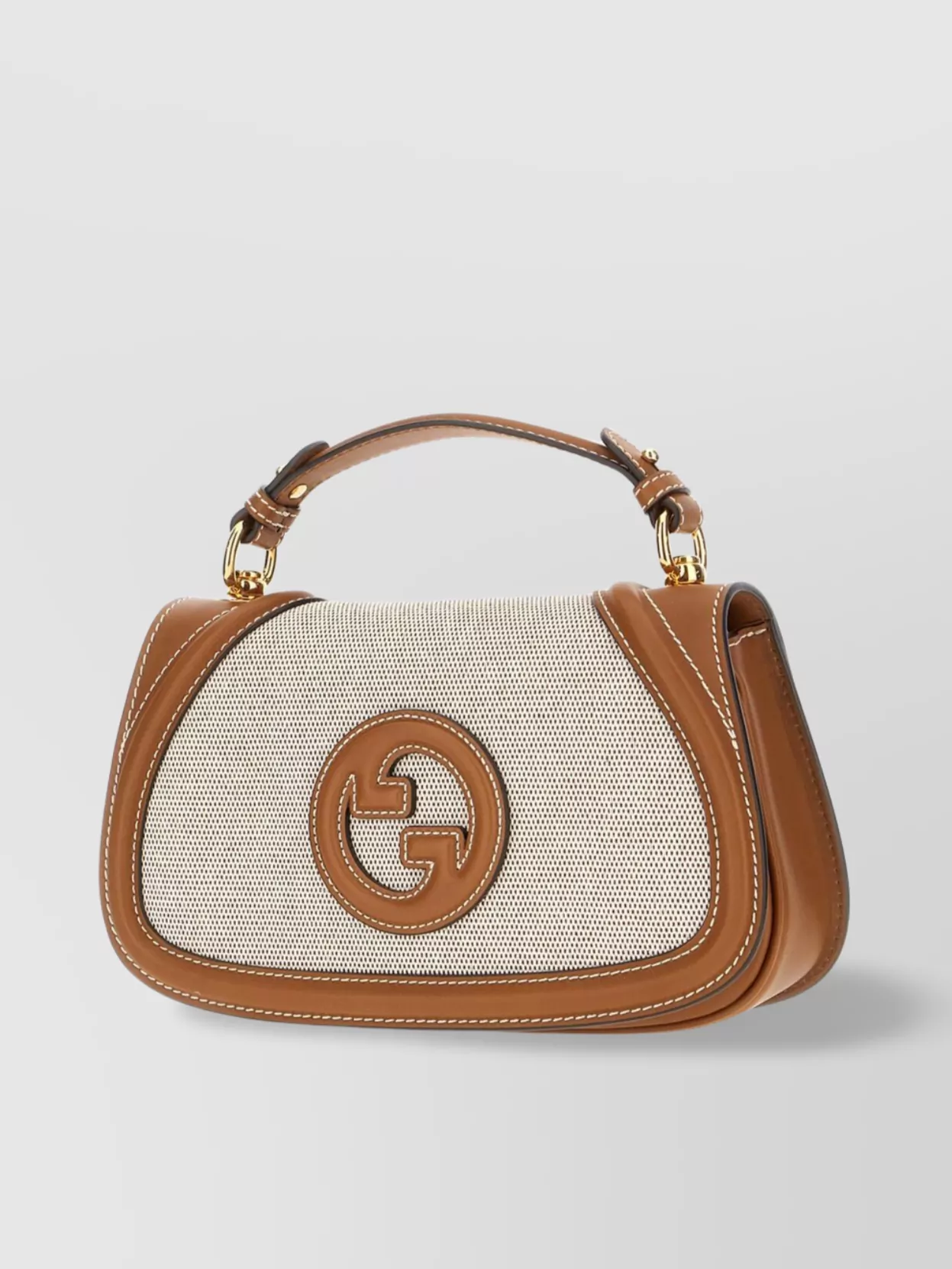 Gucci Medium Structured Blondie Handbag With Top Handle