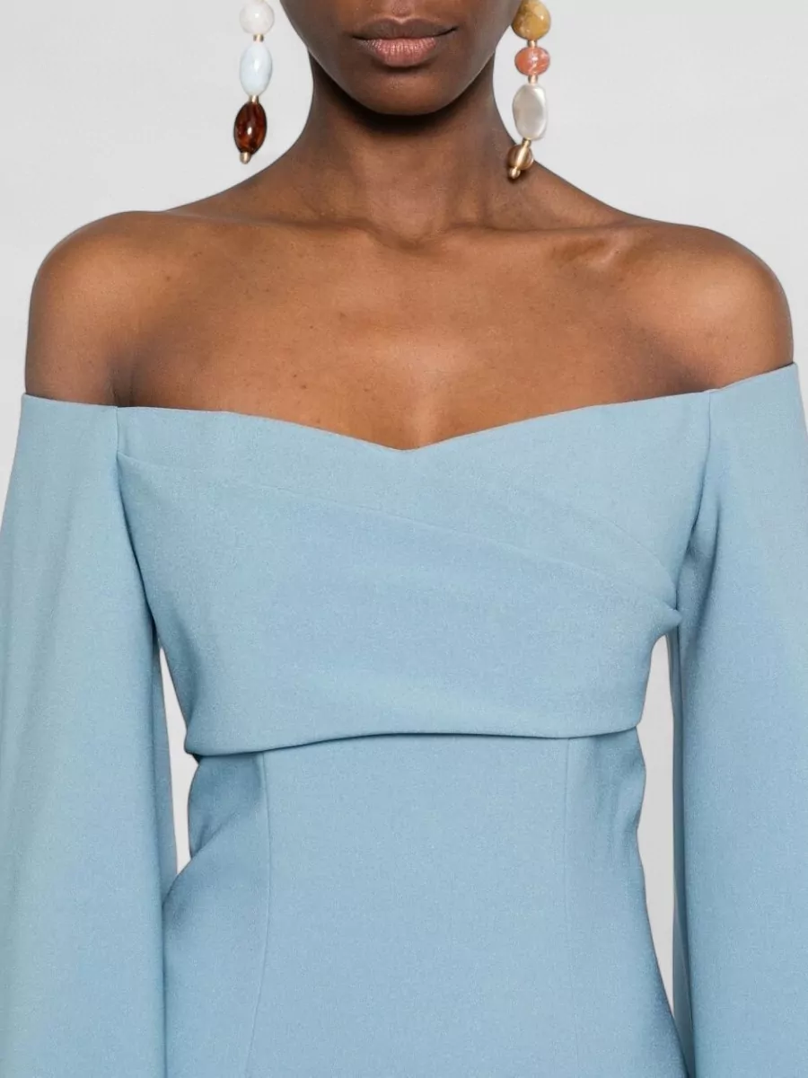 Solace London Off-Shoulder Maxi Dress