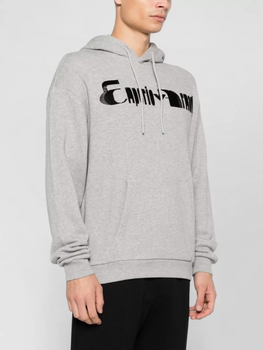 Emporio Armani Logo Cotton Hoodie
