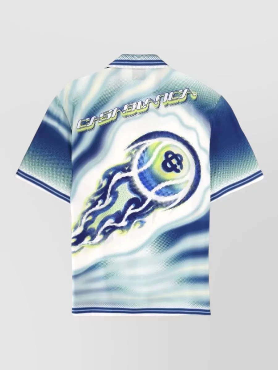 Casablanca Silk Printed Shirt