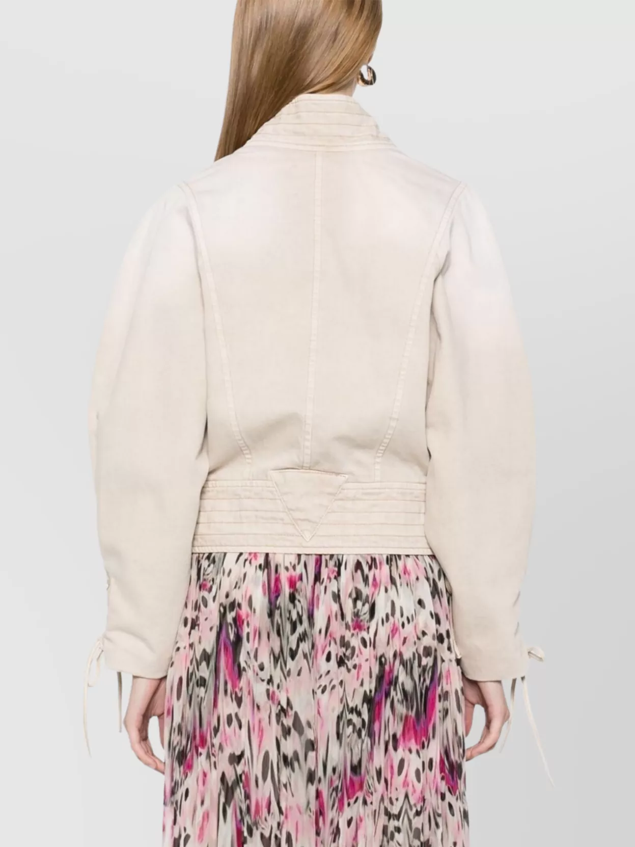 Isabel Marant Puff Sleeve Wrap Jacket