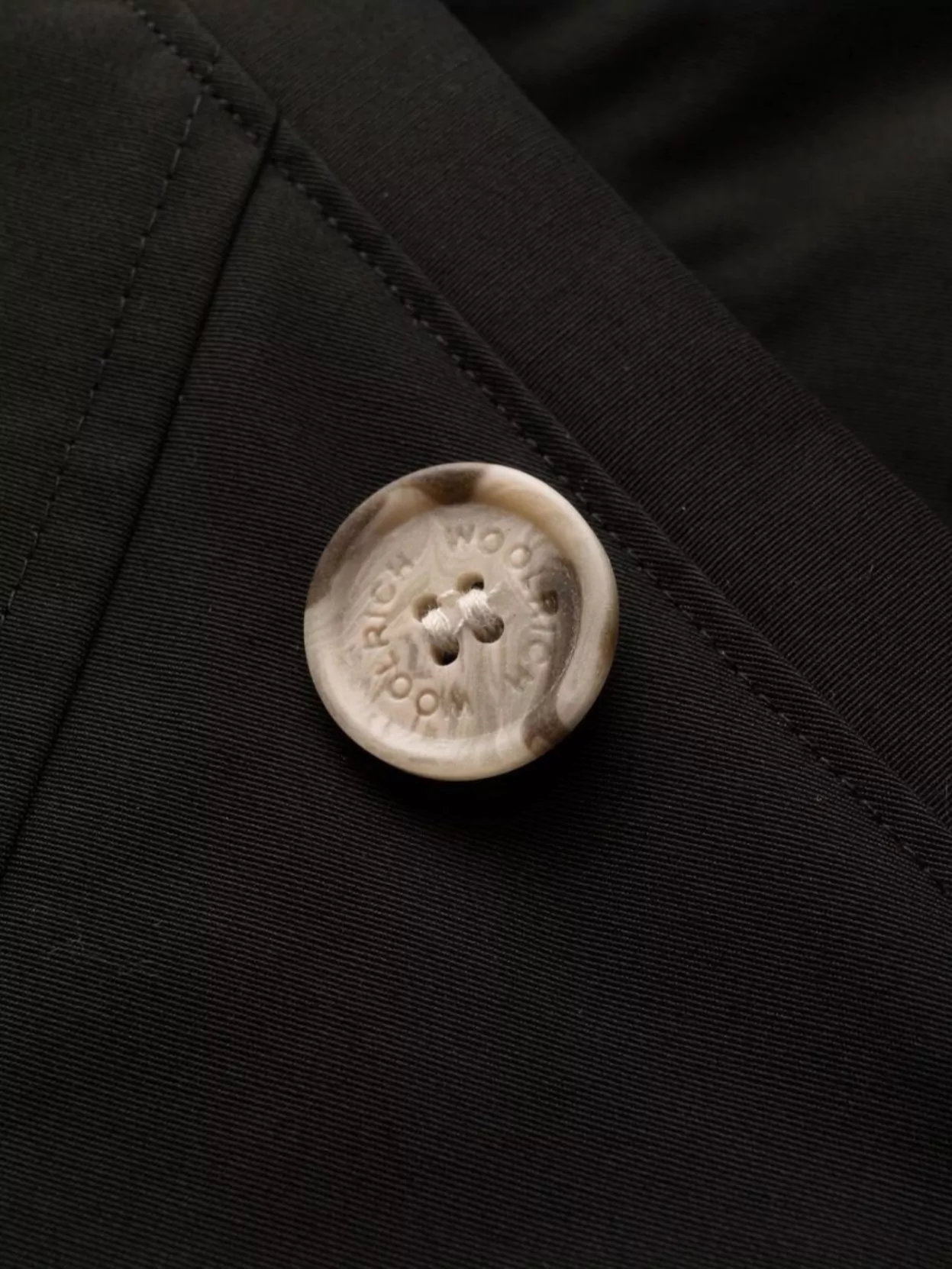 Woolrich Flap Pocket Hooded Zipper Parka