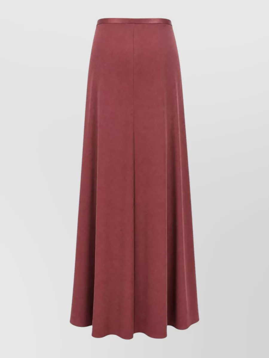 Alberta Ferretti viscose midi skirt
