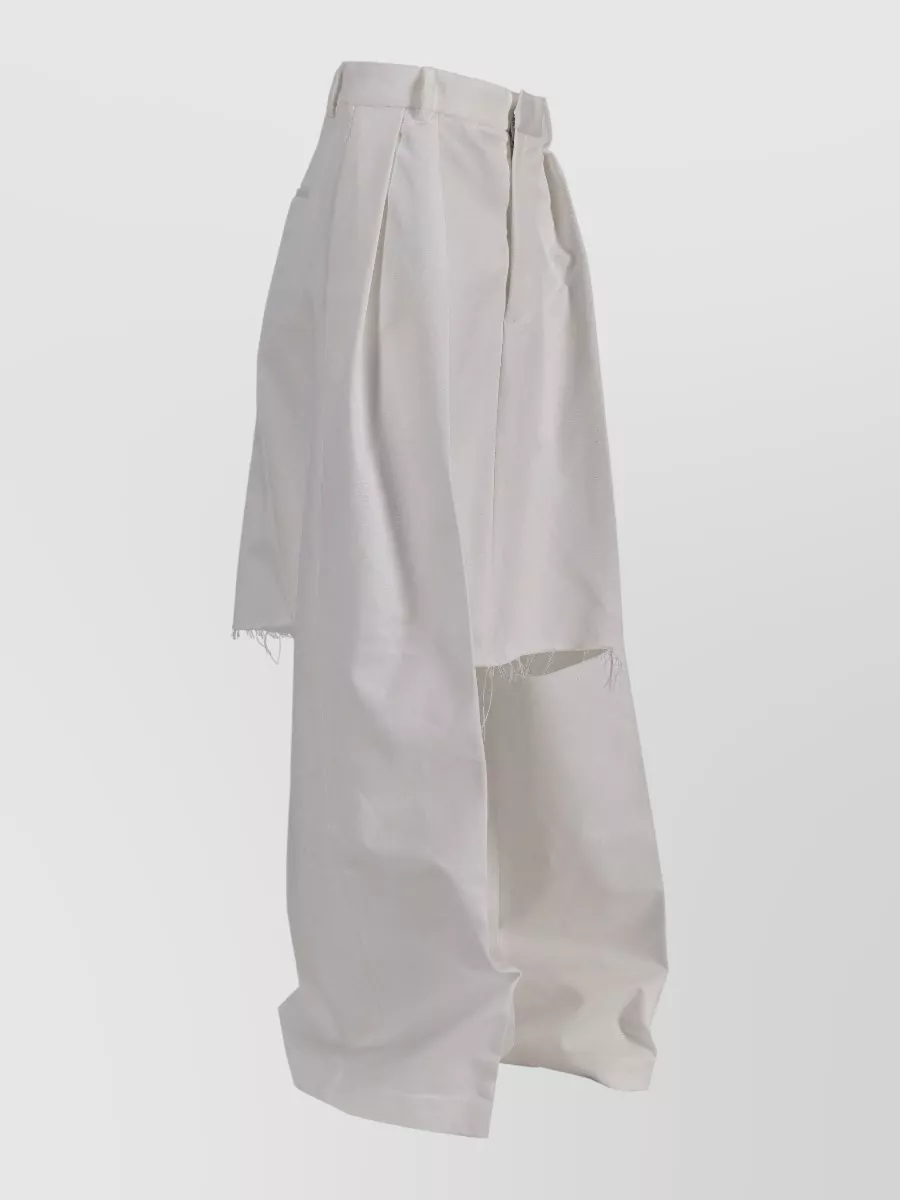Niccolò Pasqualetti Cotton Wide-Leg Trousers