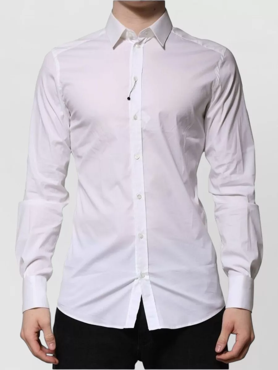 Dolce&Gabbana Cotton long-sleeve formal shirt