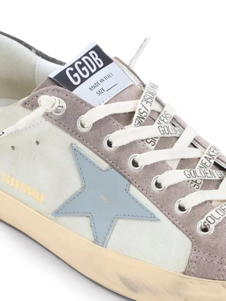 Golden Goose Leather Low-Top Sneakers