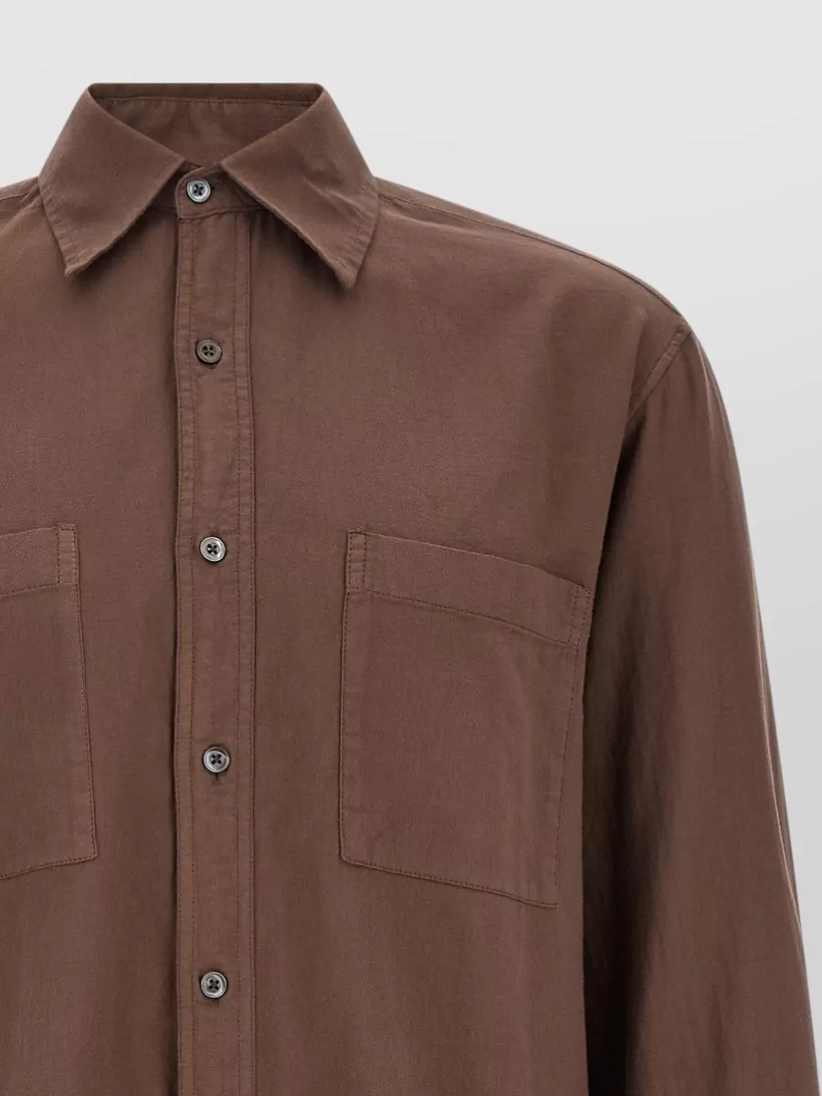 Cellar Door Cotton Long-Sleeve Shirt