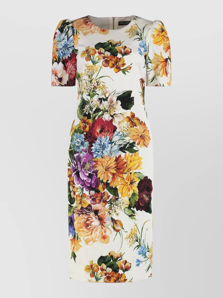 Dolce&Gabbana Floral-print midi dress
