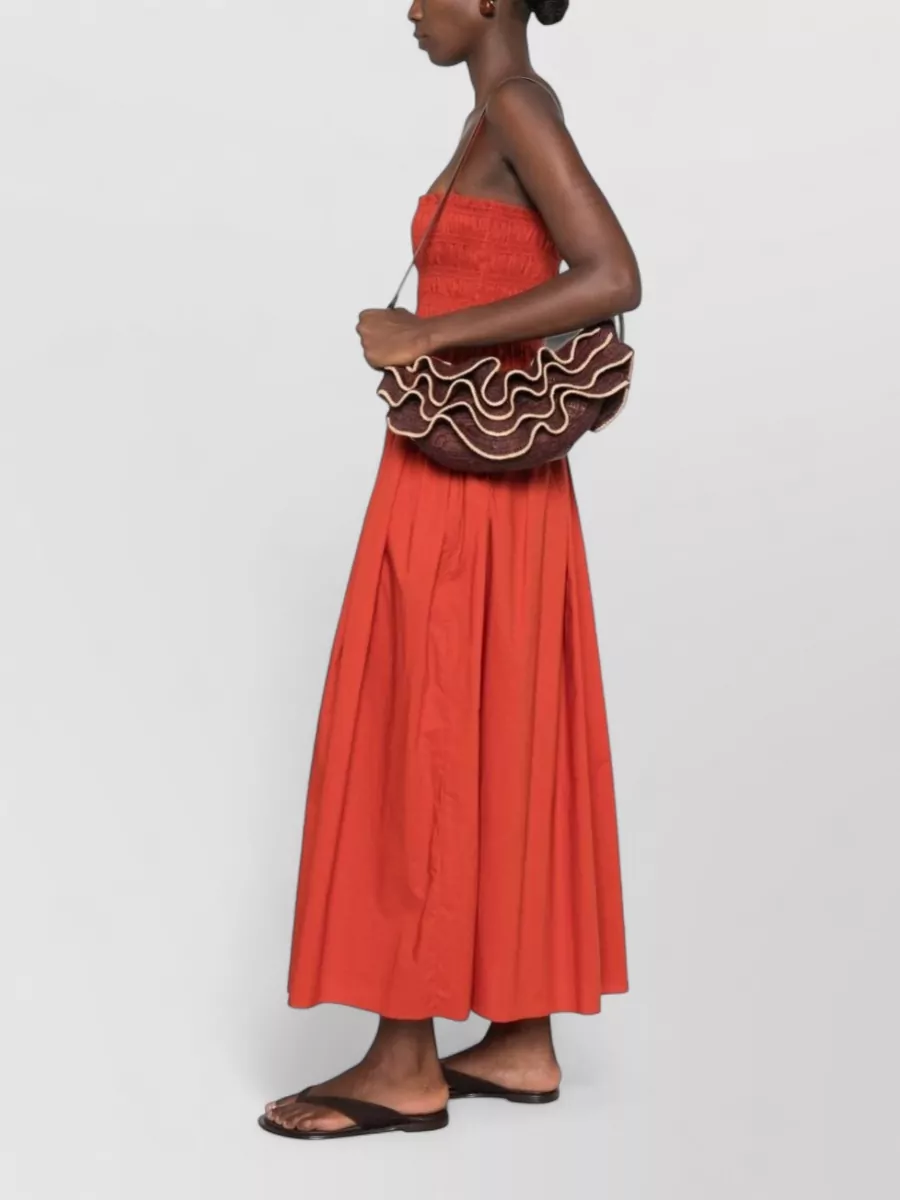 Zimmermann Raffia Woven Clutch Bag