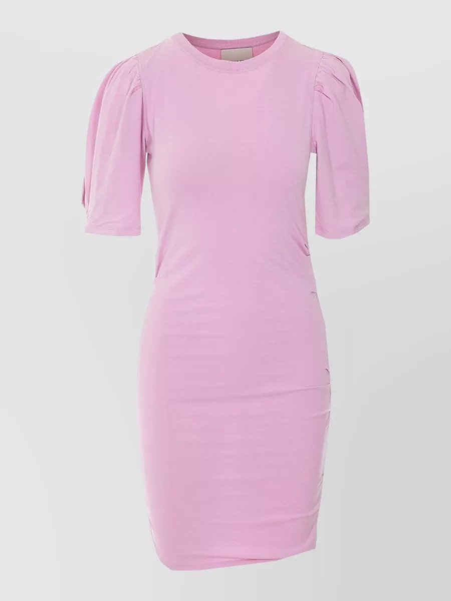 Isabel Marant Etoile Cotton crewneck slim-fit midi dress