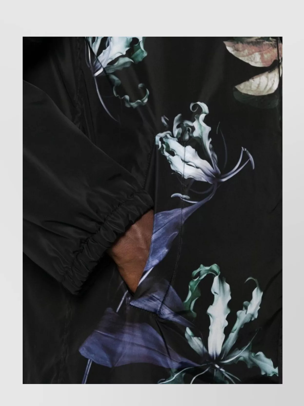Dries Van Noten Floral Print Blazer Long Sleeves