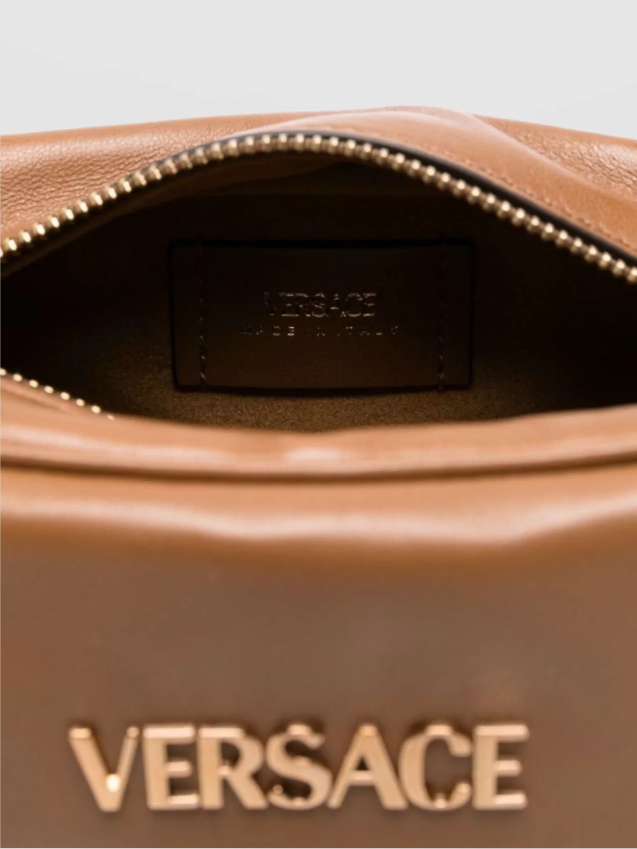 Versace Tag Mini Bowling Bag