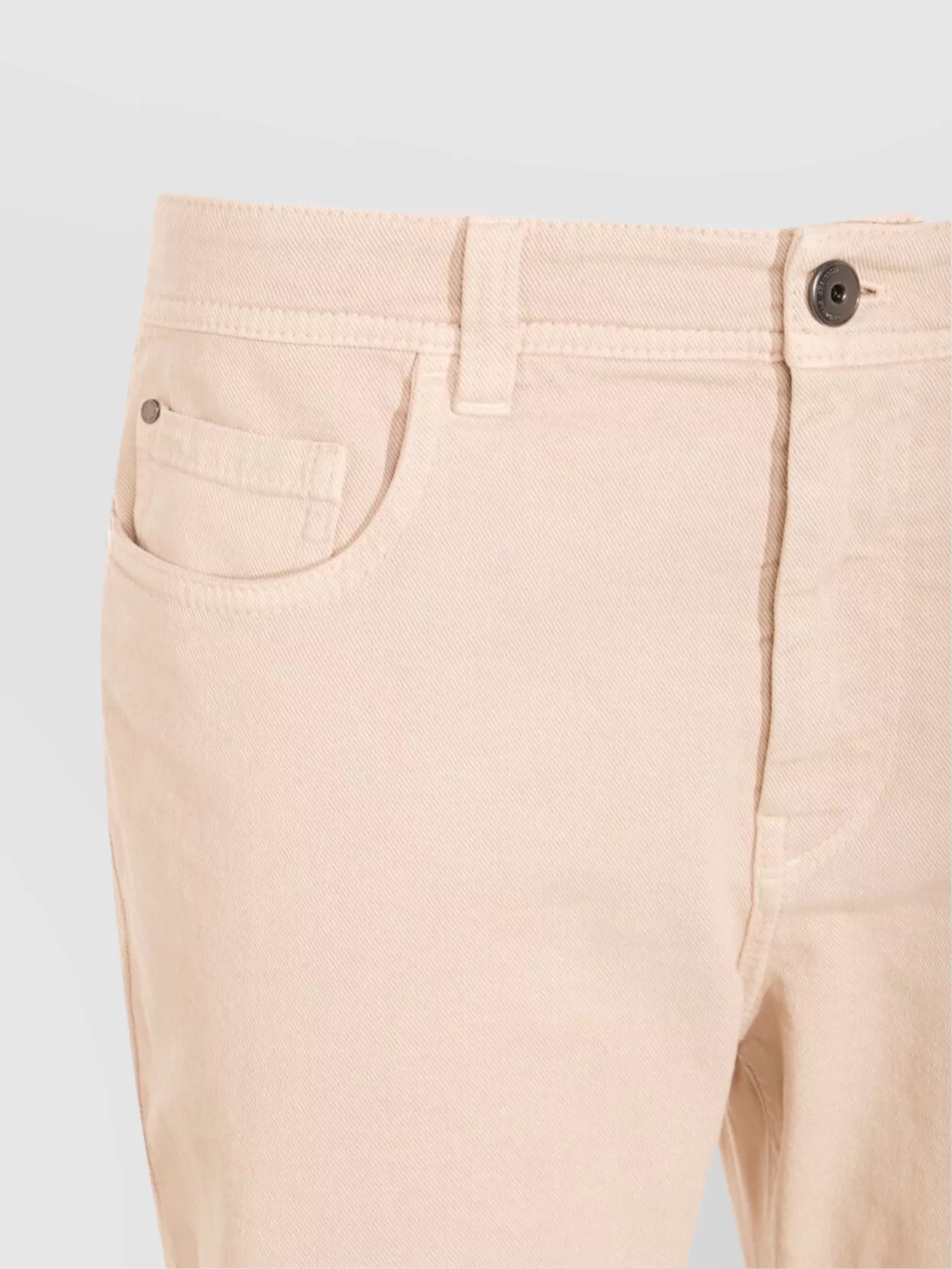 Brunello Cucinelli Straight Trousers With Front And Back Pockets