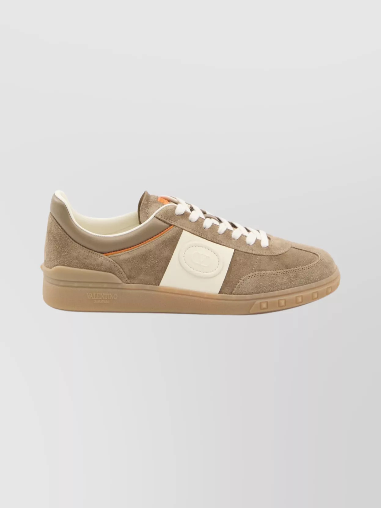 Valentino Garavani Distinctive Suede Sneakers Custom Sole