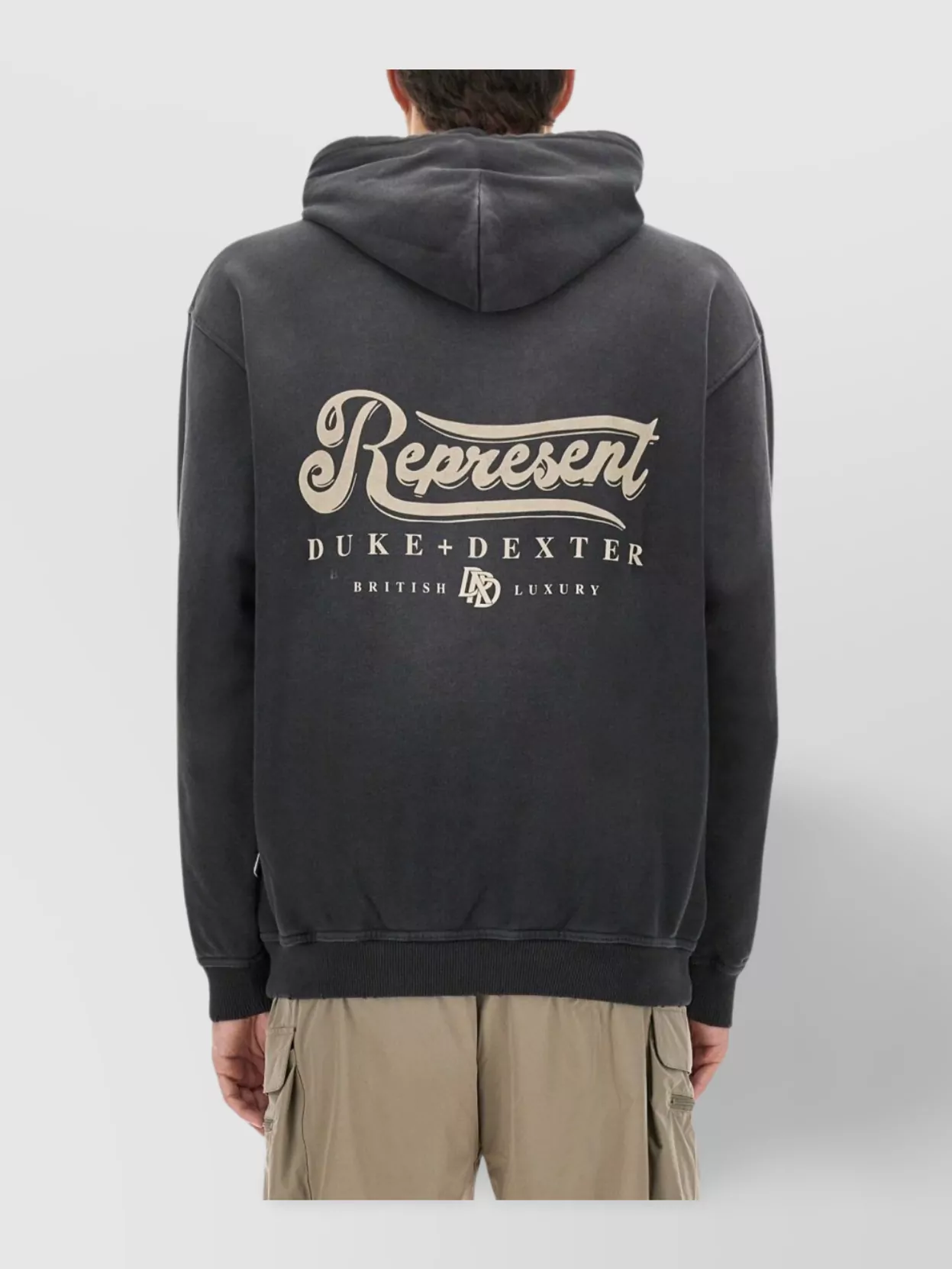 Represent British Hooded Sweatshirt With Kangaroo Pocket