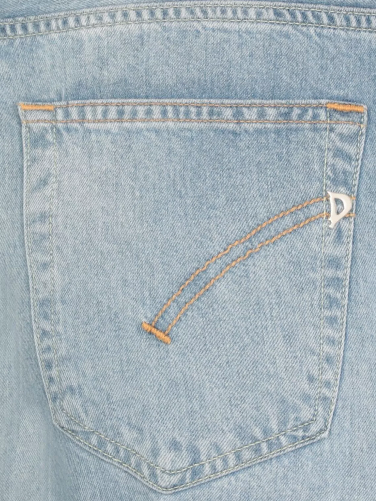 Dondup Straight Fit Denim Trousers