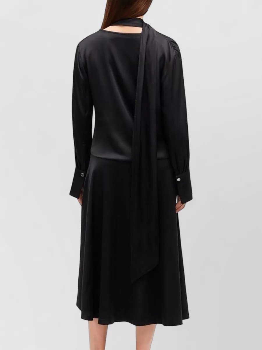 Ganni Regular-Fit Midi Dress