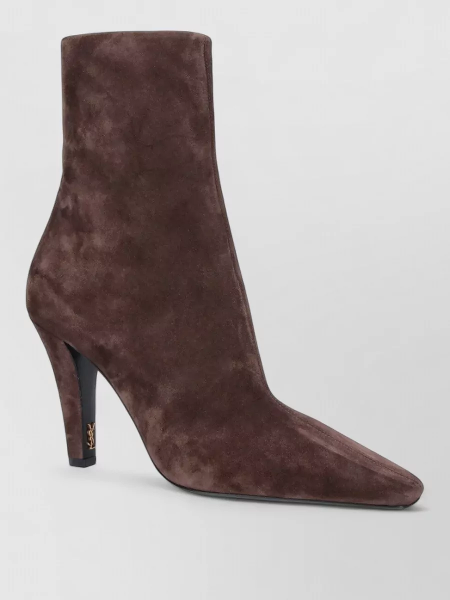 Saint Laurent Suede ankle boots