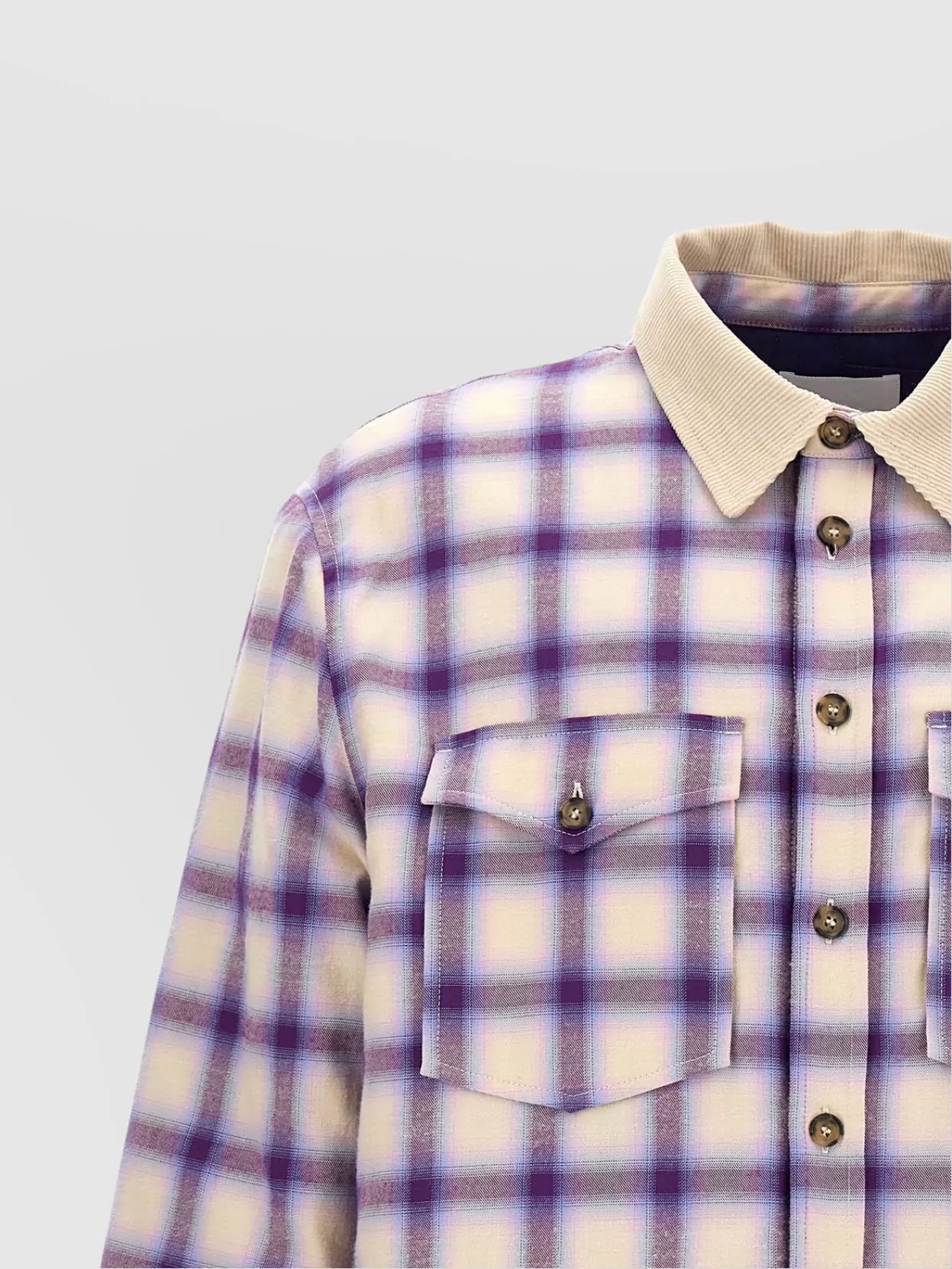 Isabel Marant 'Steve' Checked Pattern Jacket With Chest Pockets