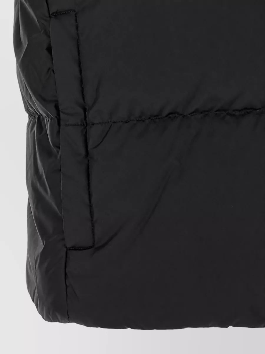 Burberry Down Cropped Quilted Hooded Jacket