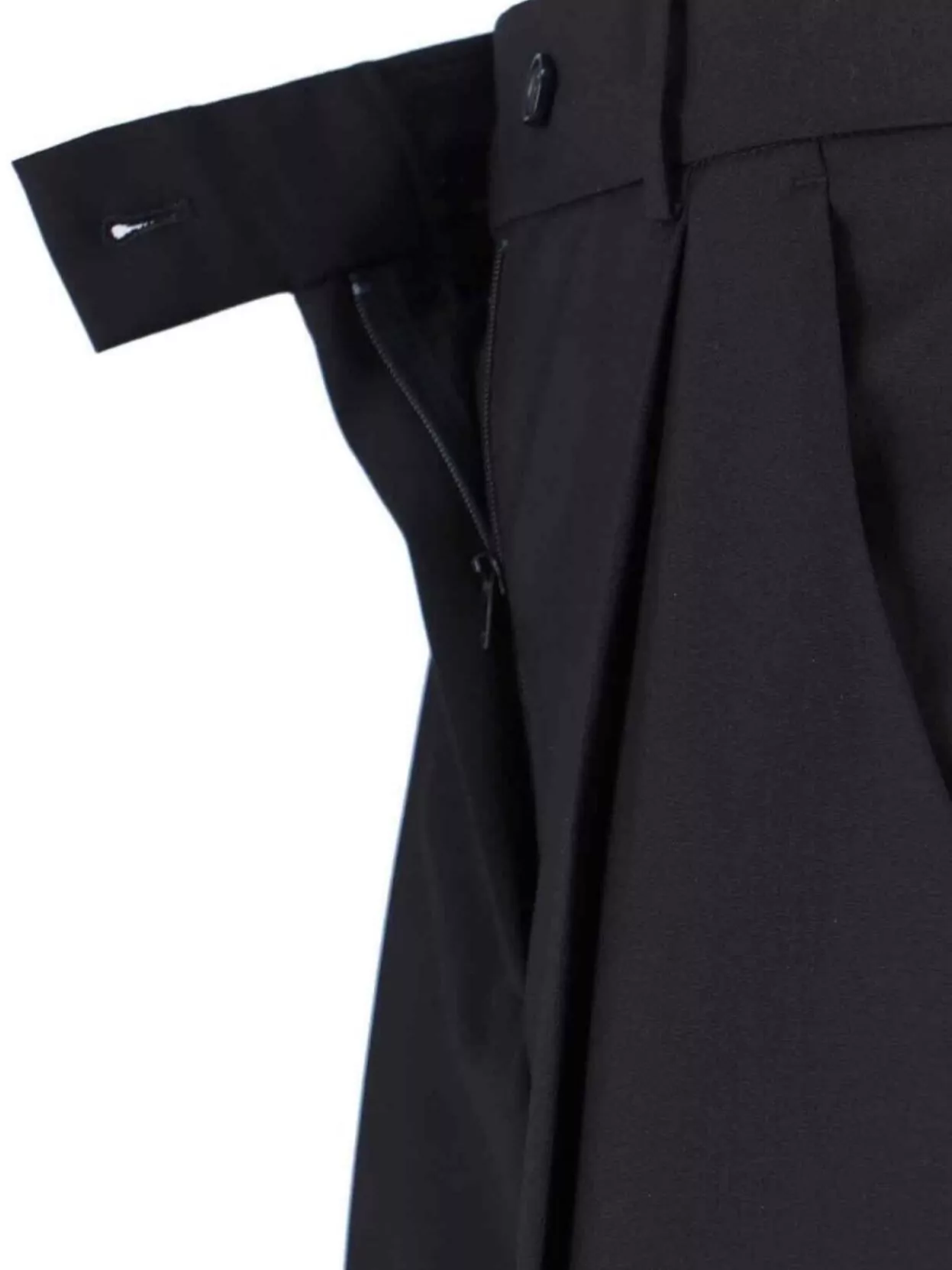Sportmax Wide-Leg Trousers Pleated Front