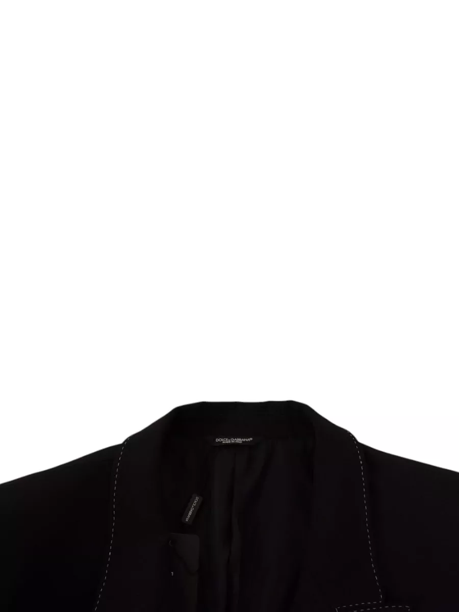 Dolce&Gabbana Wool Double-Breasted Suit Jacket
