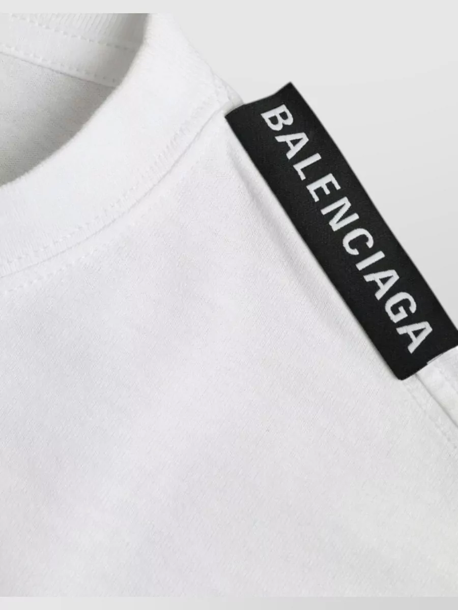 Balenciaga Cotton Oversized Logo-Print T-Shirt