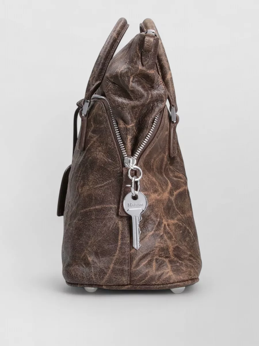 Maison Margiela Na Na Leather Shoulder Bag