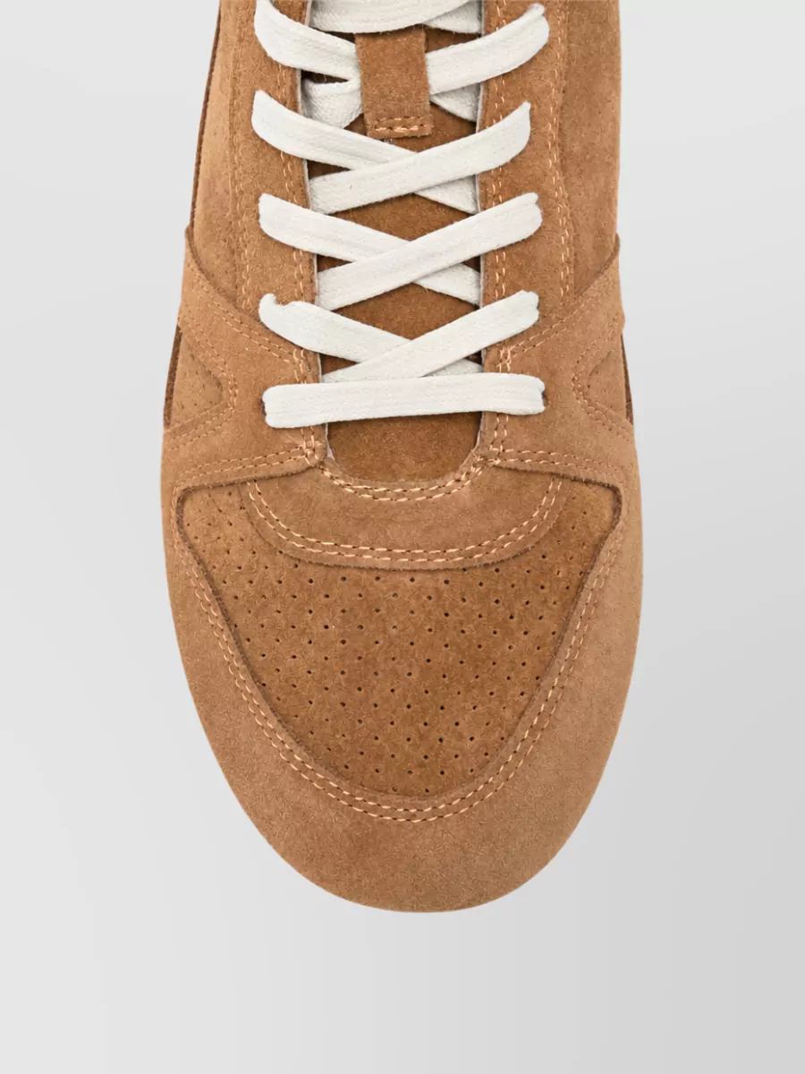 Isabel Marant Leather High-Top Sneakers