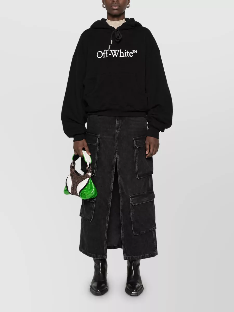 Off-White Cotton Sweatshirt