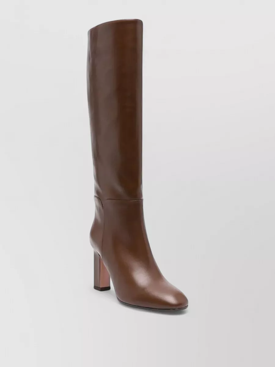 Aquazzura leather sellier boots