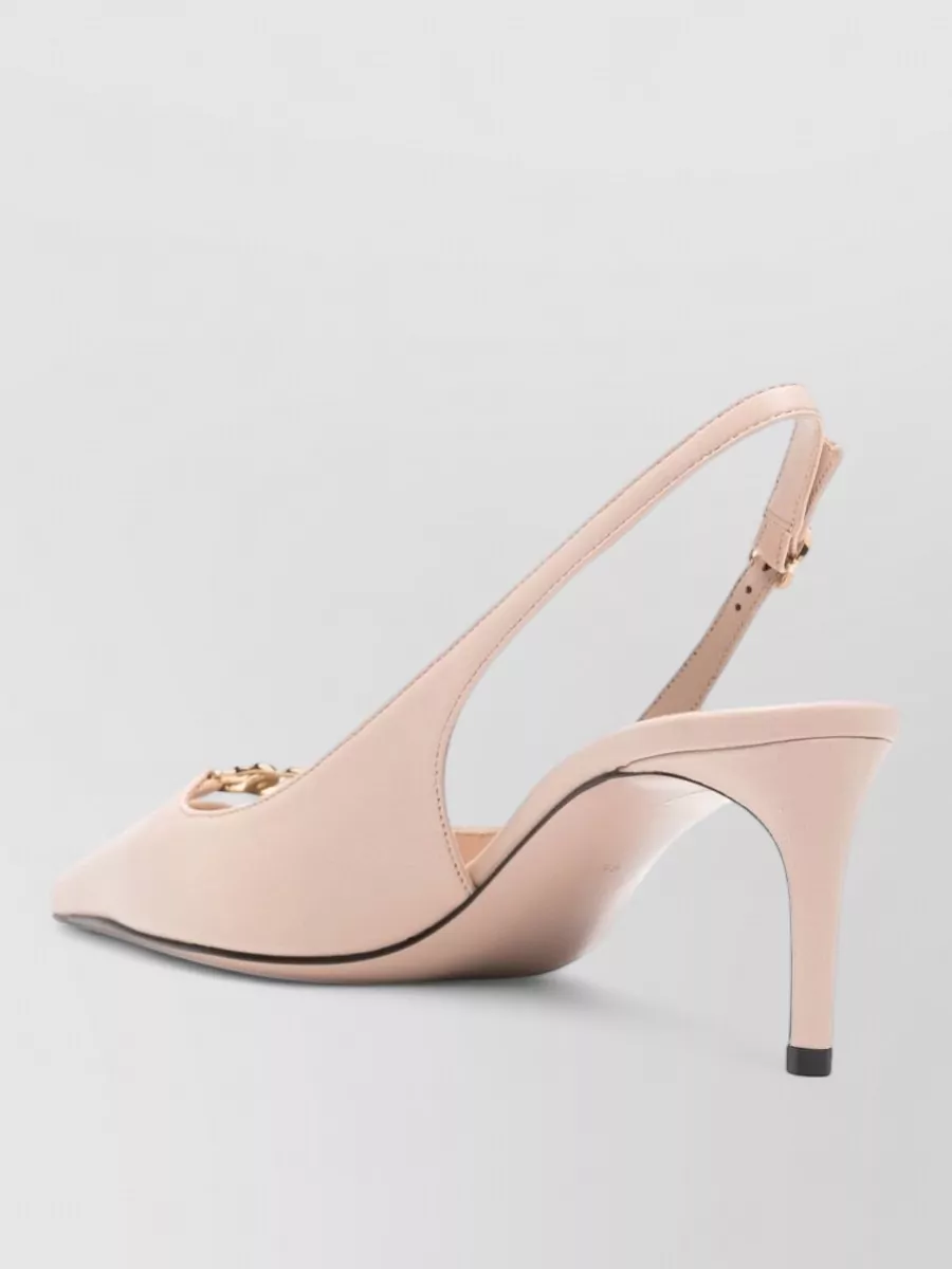 Dolce&Gabbana Leather Slingback Pumps