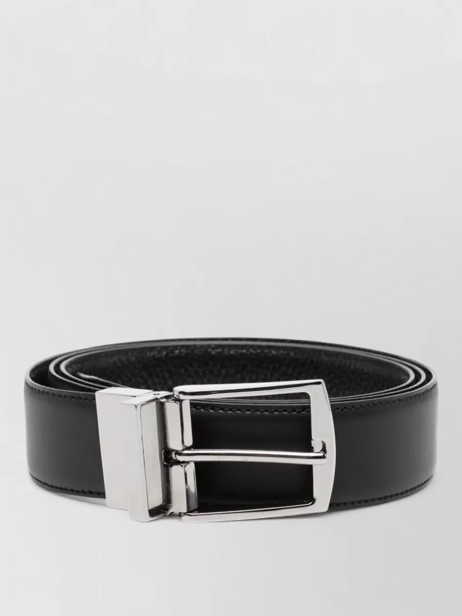 Giorgio Armani leather reversible belt
