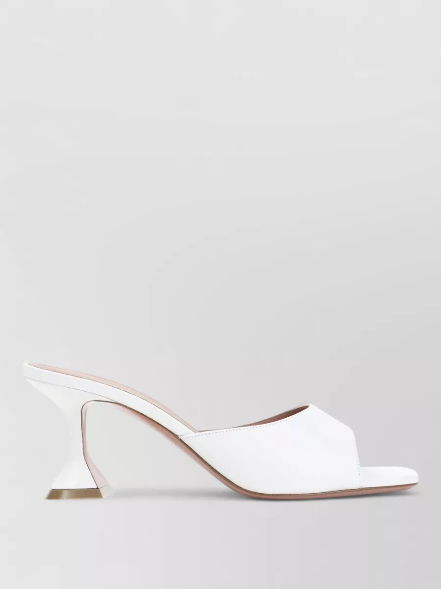 Amina Muaddi Leather Mules