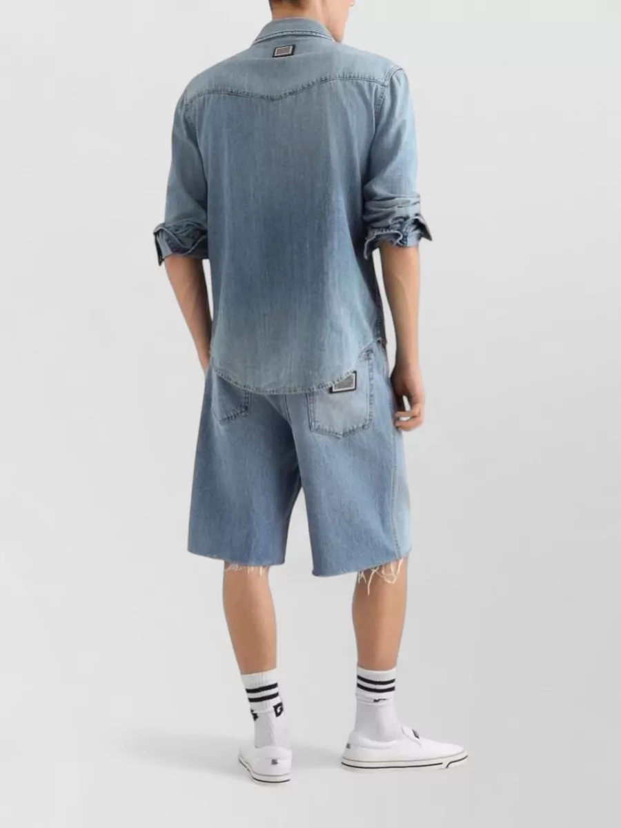 Dolce&Gabbana Denim Bermuda Shorts