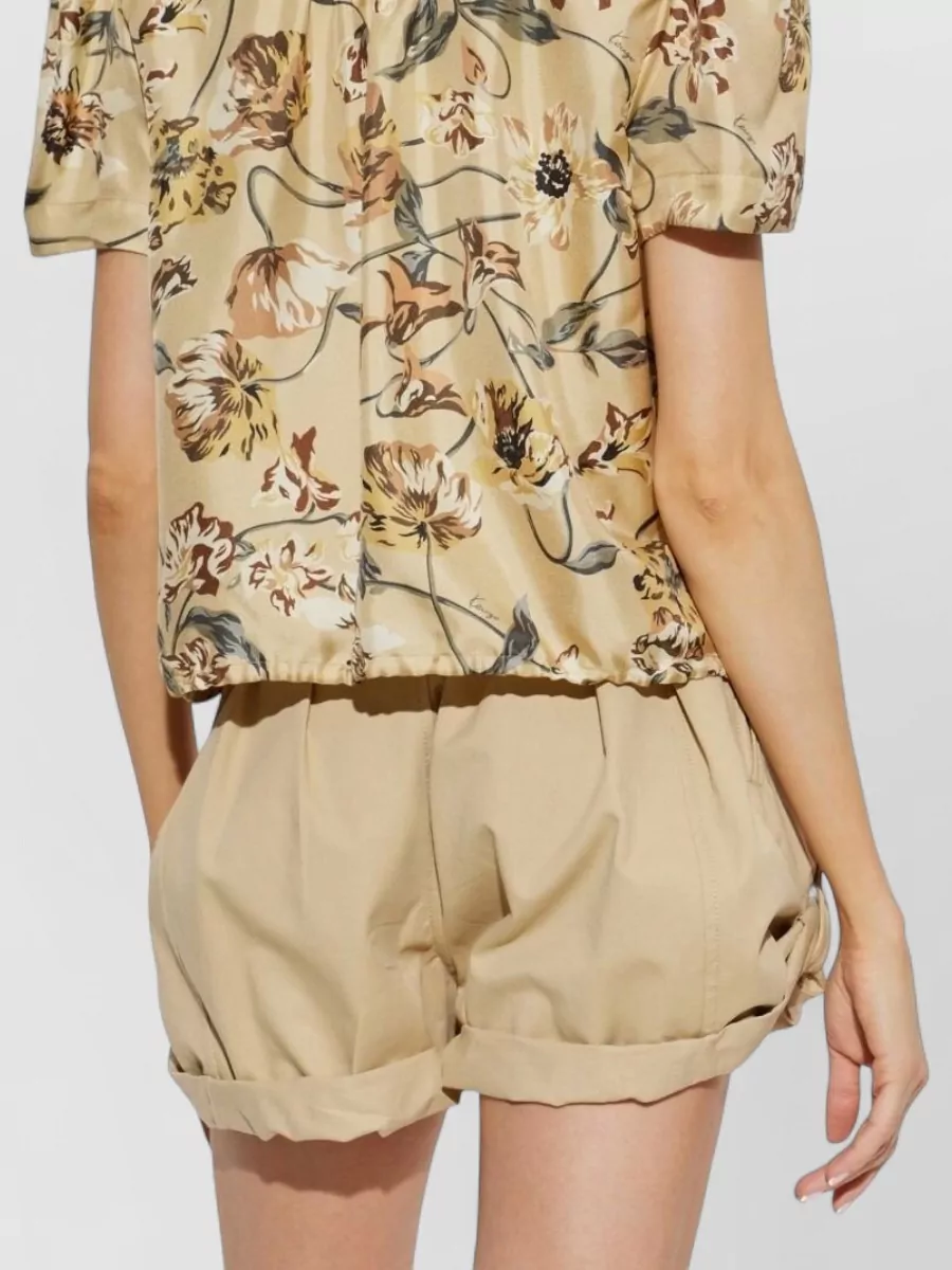 Kenzo Silk Long-Sleeve Shirt