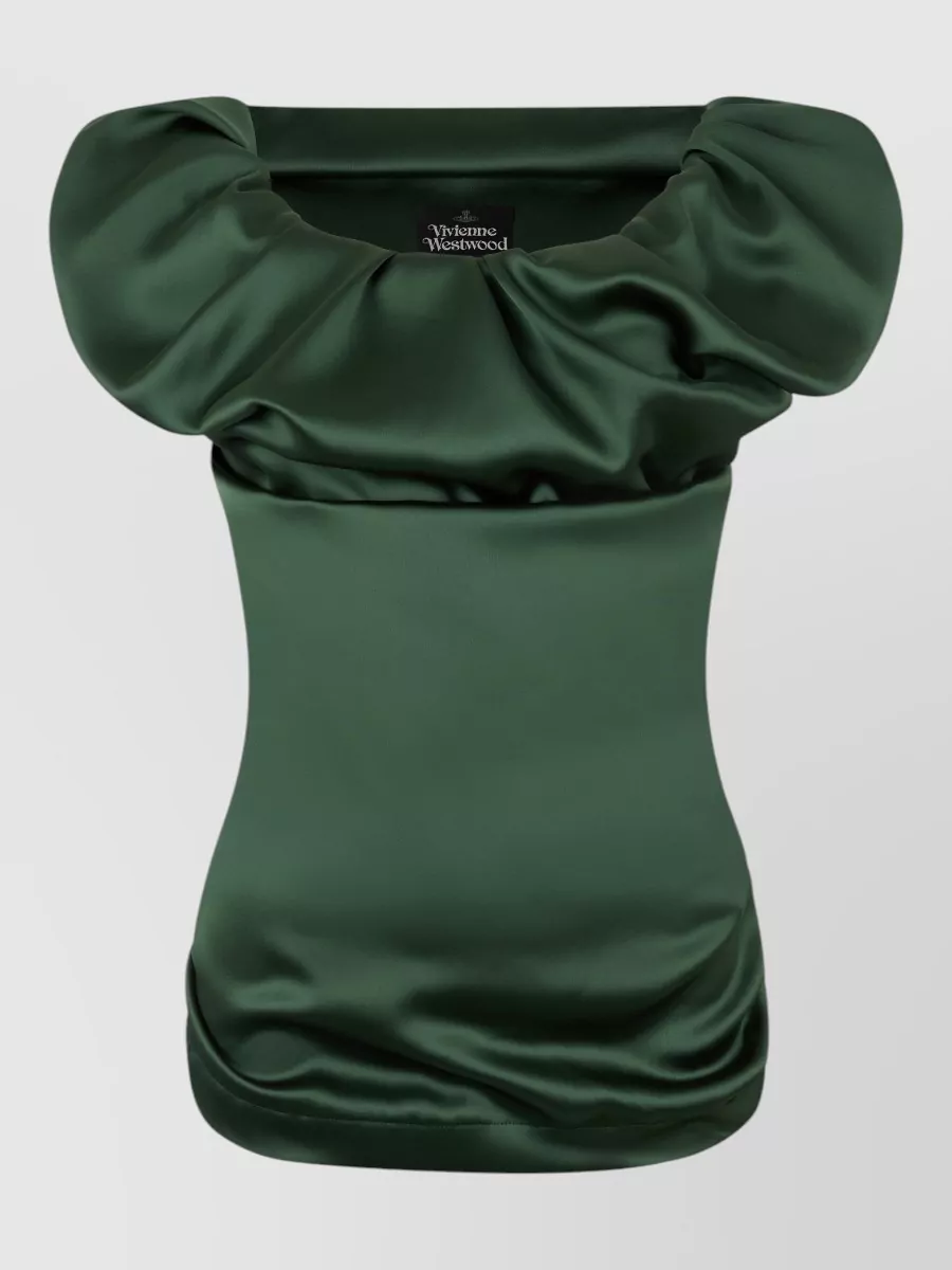 Vivienne Westwood sleeveless draped top