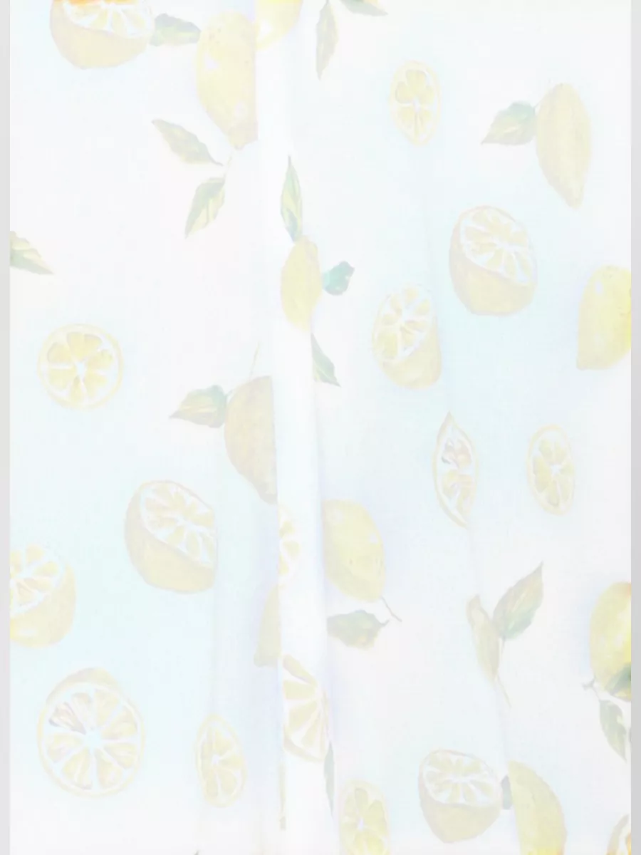 Mar De Margaritas Printed Flared Mini Skirt