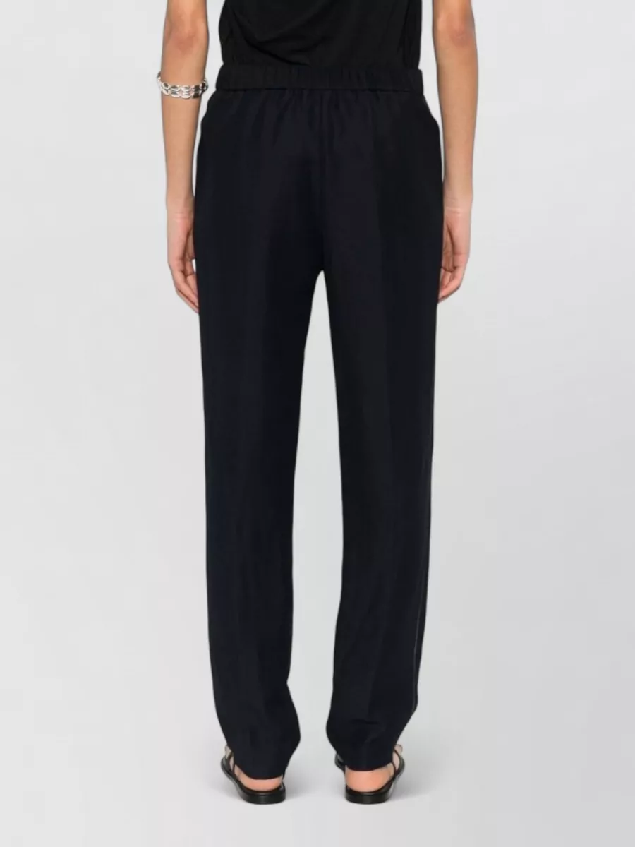 Fabiana Filippi Linen Blend Straight Trousers