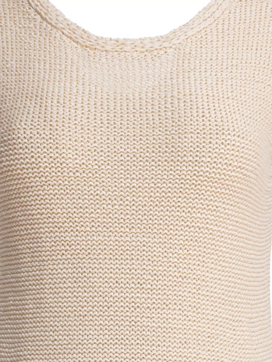 Sandbeige Knitted Dress