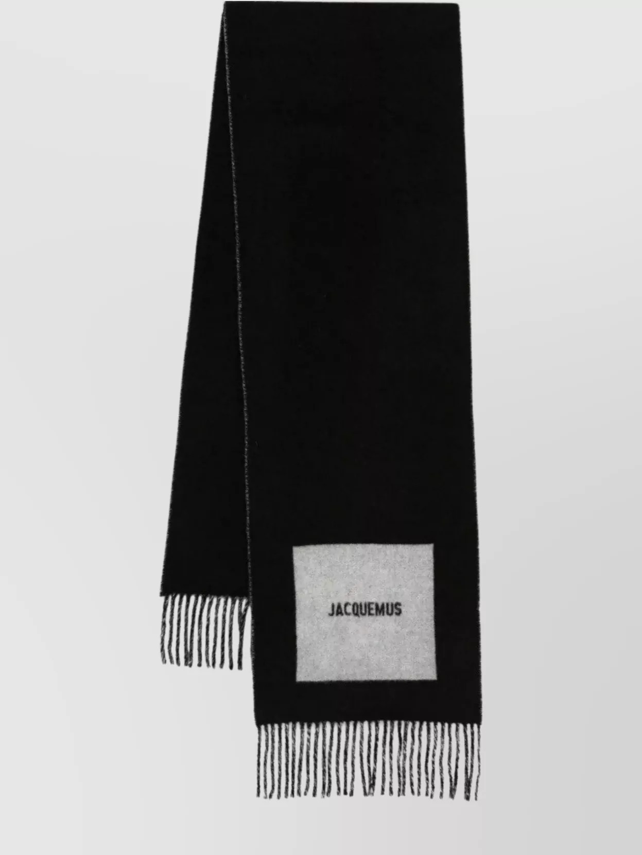 Jacquemus Scarf Square Fringe Detailing
