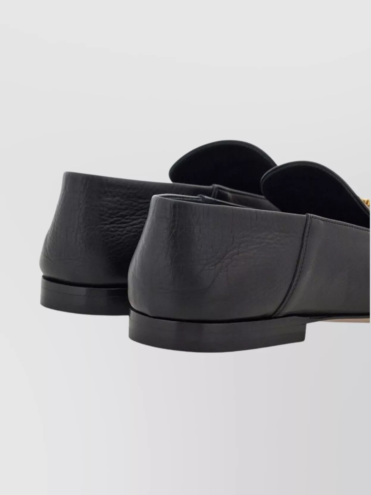 Ferragamo Louis Square Toe Loafers With Gold-Tone Hardware