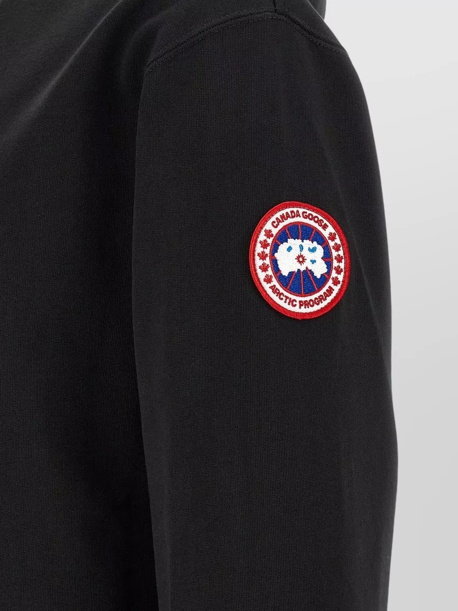 Canada Goose Cotton Zip Up Hooded Sweatshirt