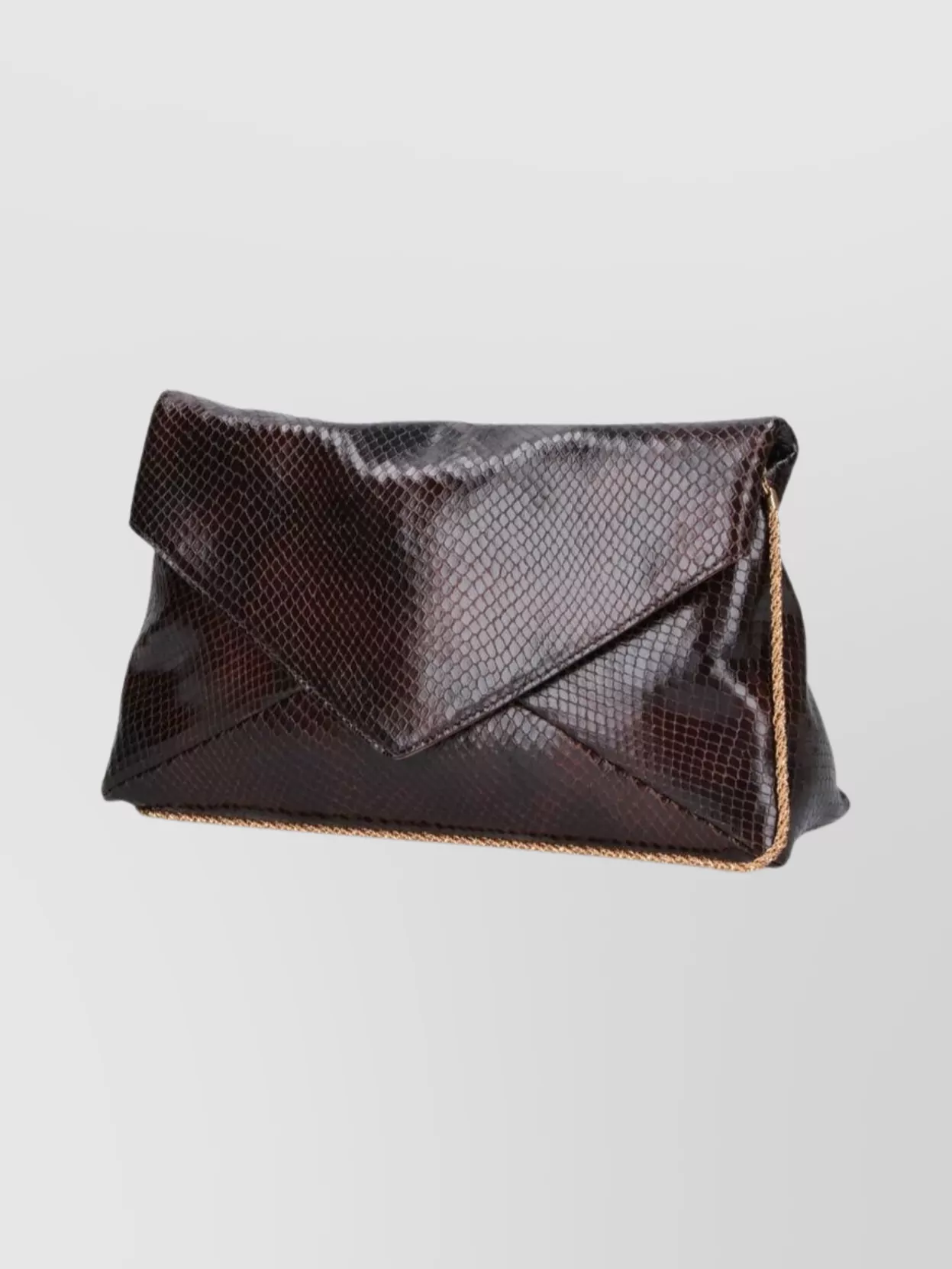 Dries Van Noten Textured Envelope Clutch Bag For Every Occasion