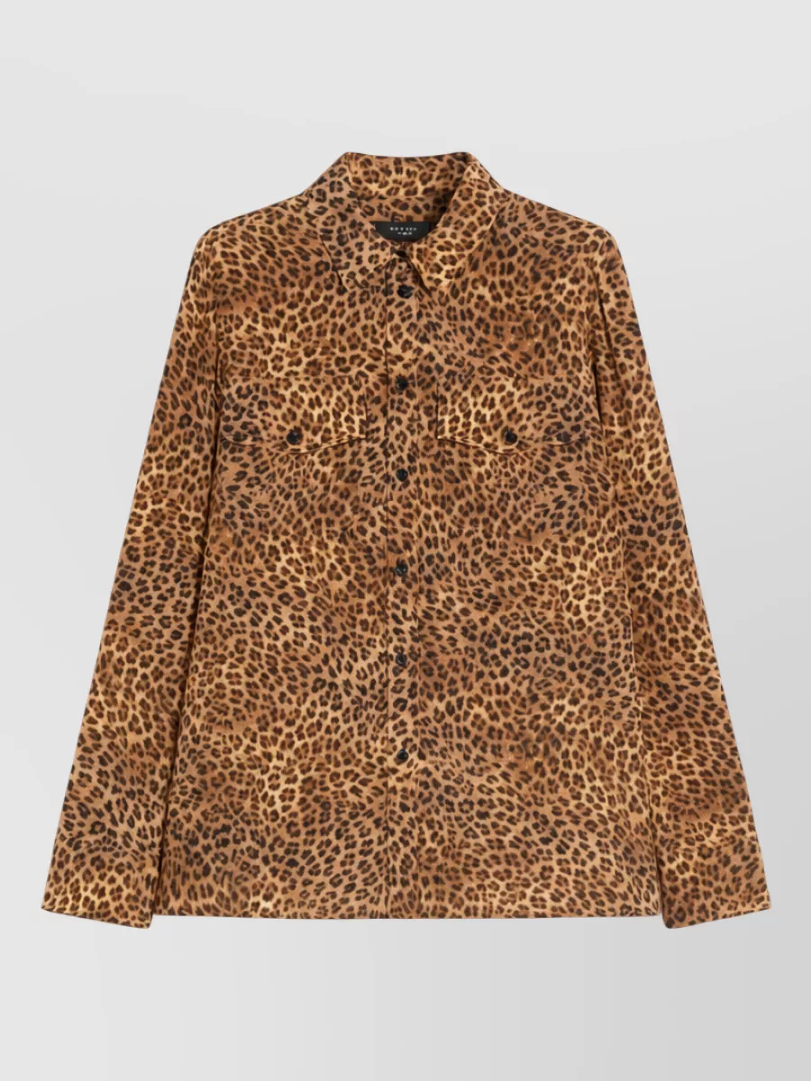 Weekend Max Mara printed silk shirt
