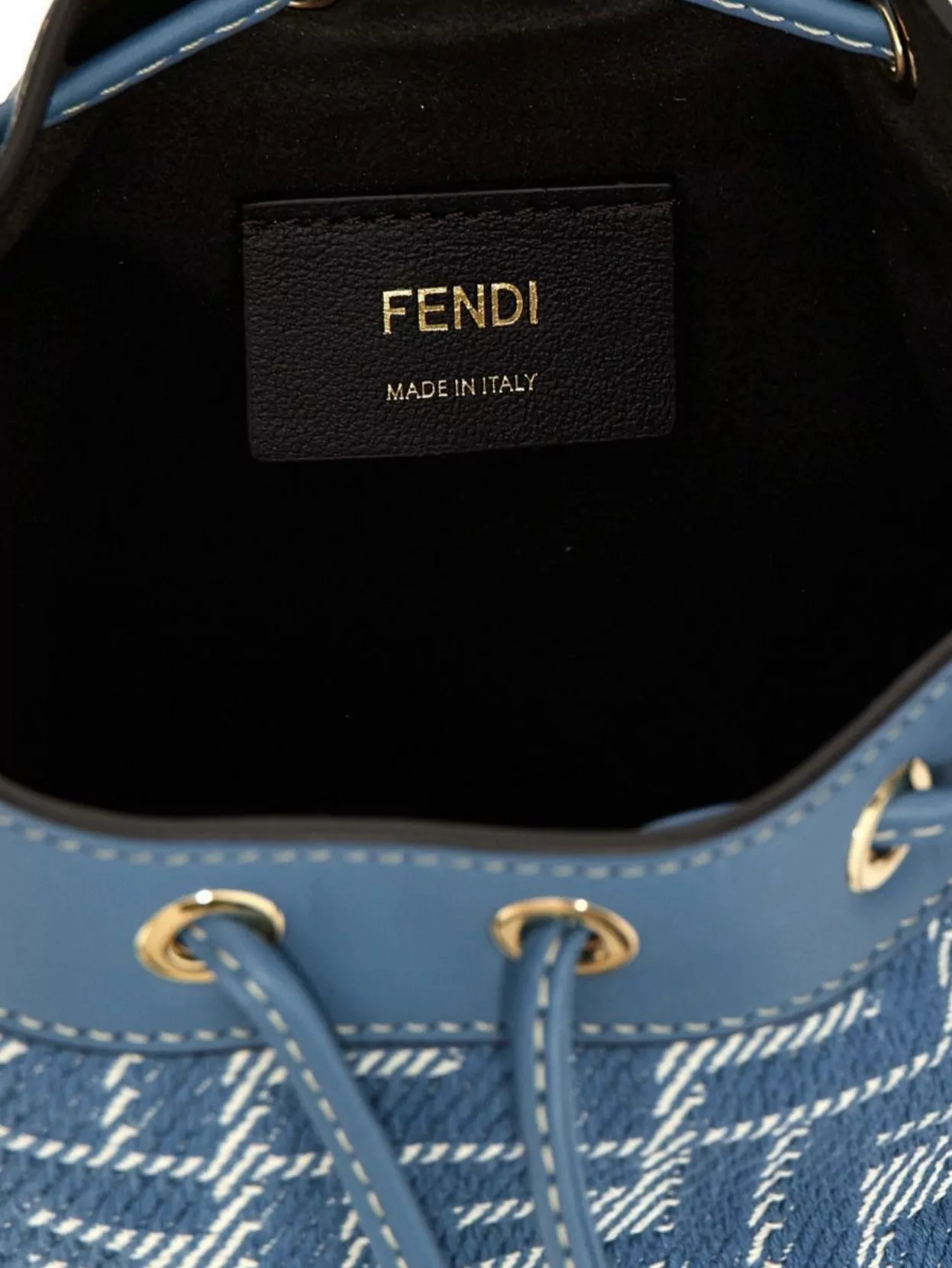 Shop Fendi Mini Bucket Bag Adjustable Strap