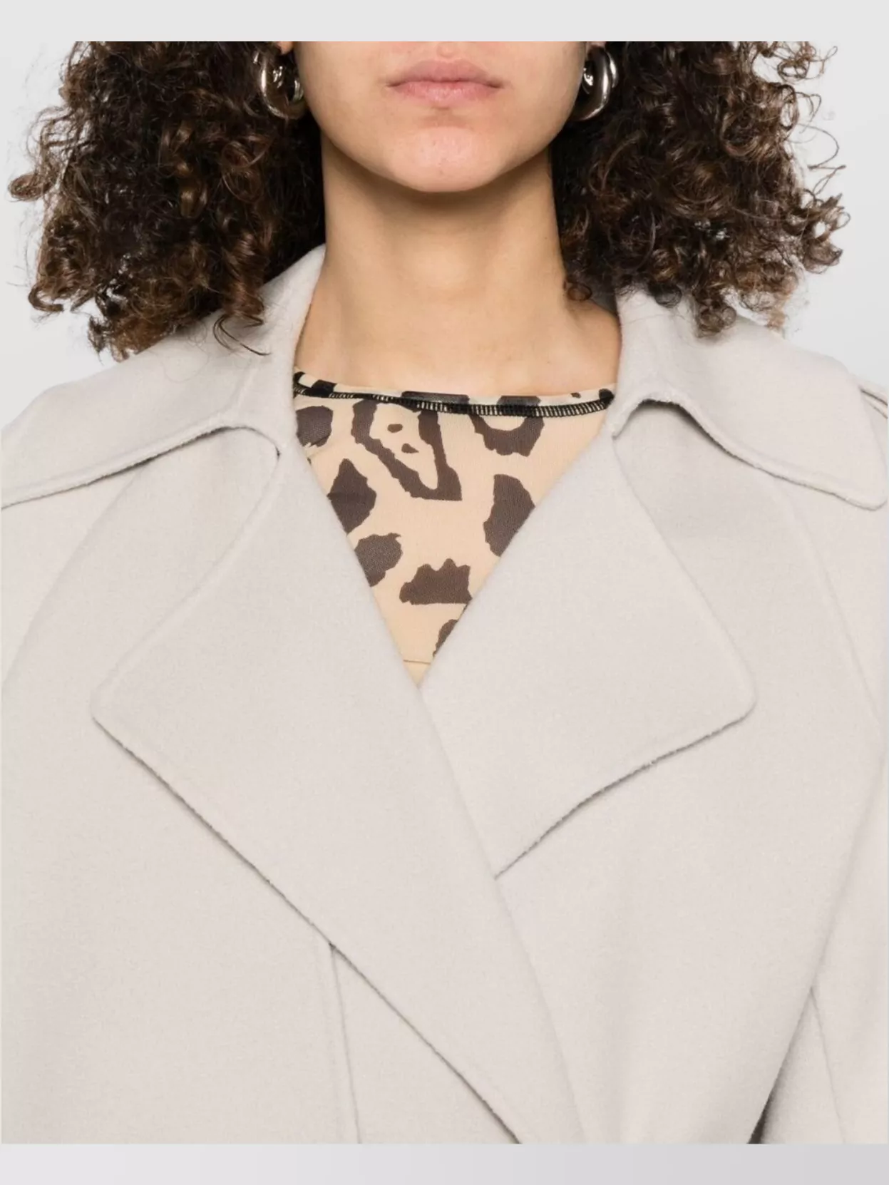 Sportmax Waist Belted Long Length Coat