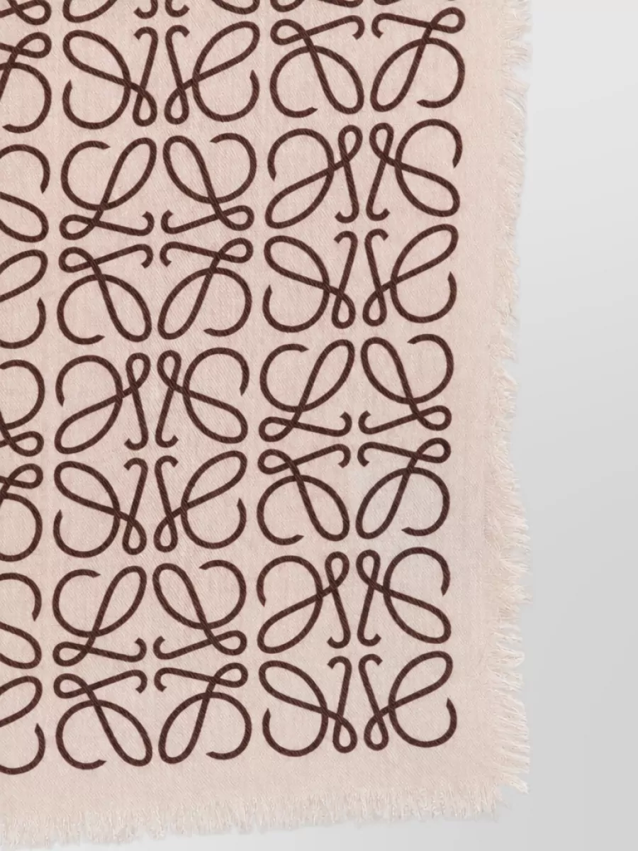 Loewe Wool Silk Cashmere Scarf