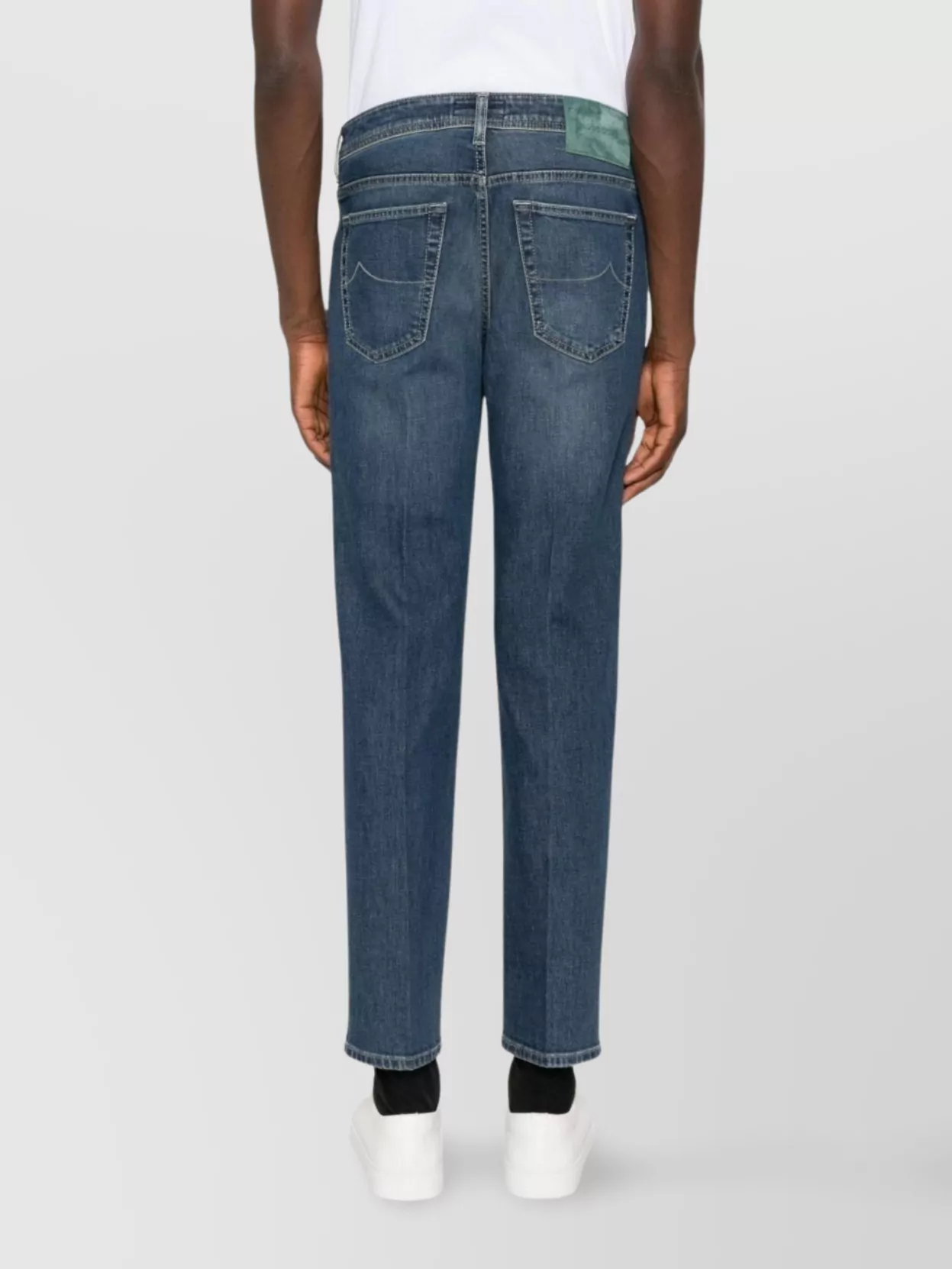 Jacob Cohen Tailored Cropped Denim Trousers