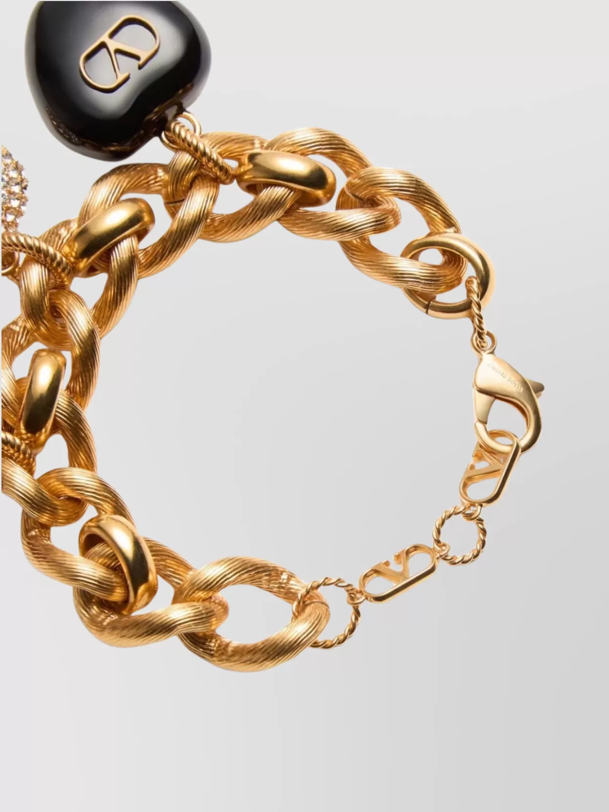 Valentino Garavani Royal Heart Chain Bracelet